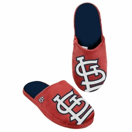 FOREVER COLLECTIBLES St. Louis Cardinals Slippers - Mens Big Logo 8496637601